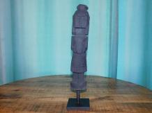 Handgeschnitzte Asmat-Statue - 3/4 - Tibal Art Wood