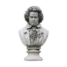 Beethoven buste - stenen beeld - 53 cm - klassieke decoratie