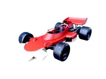 Formule 1 racewagen, metaal, Handgemaakt, Vintage Model