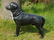 Schöner 'Labrador Retriever' schwarz - aus Polystone