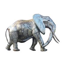 Olifant - handgemaakt uit Afrika - metalen beeld - 200 cm