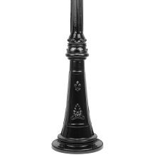 Lichtmast - 175 cm - Schwarz - Alu