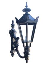 Wand buitenlamp Madrid 85, Alu gegoten met Lampenfitting en Glas