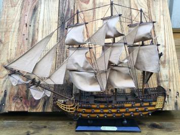 Wereld bekend oorlogschip, HMS VICTORY, handgemaakt