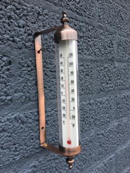 Frame messing-metaal met thermometer, klassiek