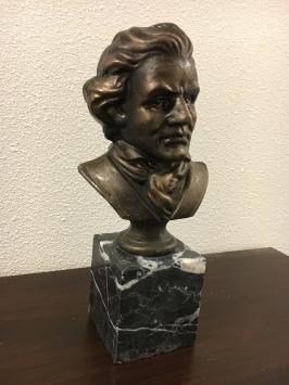 Ludwig van Beethoven, metaal, brons-look