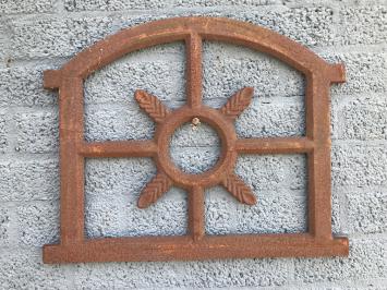 Stallfenster aus Gusseisen, Scheunenfenster, Eiche klein