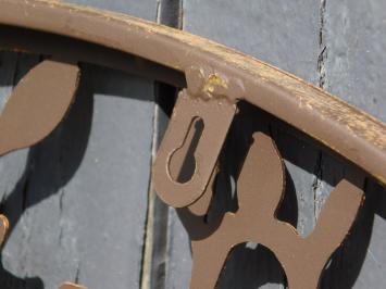 Wandschmuck aus Metall 'Baum des Lebens', mit Vögeln