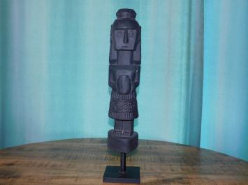 Handgeschnitzte Asmat-Statue, 1/4, Tibal Art Wood