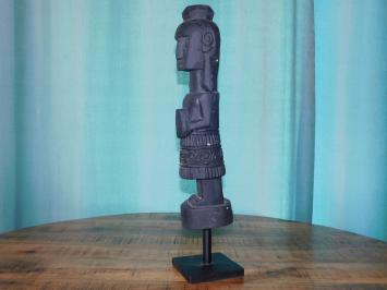 Handgeschnitzte Asmat-Statue, 1/4, Tibal Art Wood