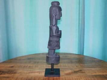 Handgeschnitzte Asmat-Statue, 1/4, Tibal Art Wood