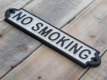 Bordje Emaille No Smoking Voor Op De Deur Houseandgarden Shop D Webshop Voor Decoratie