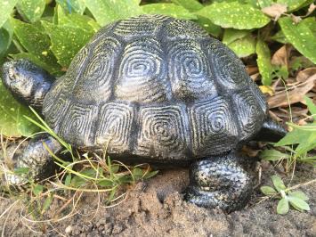 Schildpad bronslook, massief gietijzer, mooi!