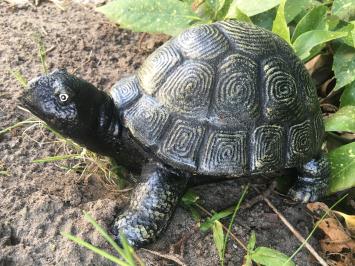 Schildpad bronslook, massief gietijzer, mooi!