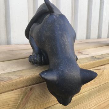 Katze, Skulptur aus Polystein