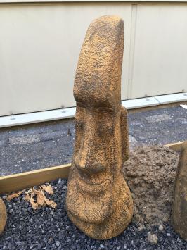 MOAI, große Statue, Osterinseln, Stein