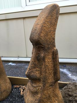 MOAI, große Statue, Osterinseln, Stein