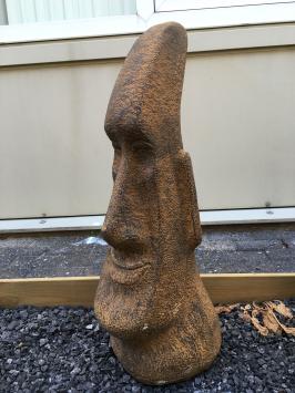 MOAI, große Statue, Osterinseln, Stein