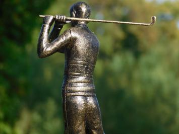 Statue eines Golfers - Vollguss