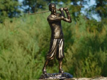 Statue eines Golfers - Vollguss