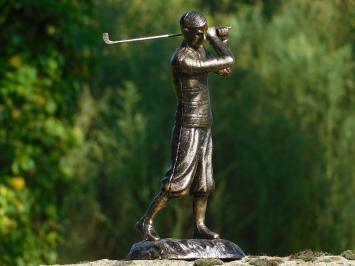 Statue eines Golfers - Vollguss