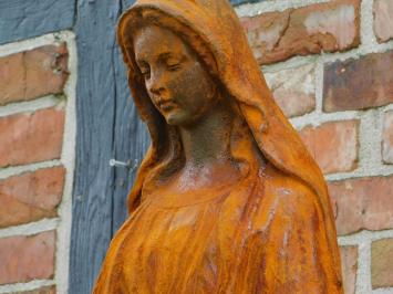 Gusseiserne Gartenstatue der Maria, Kirchenstatue