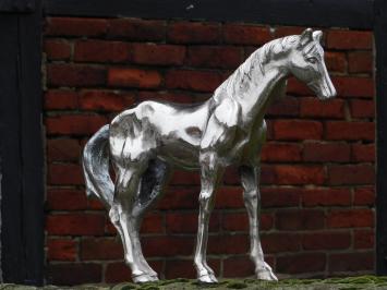 Beeld Paard, alu vernikkeld, decoratief item