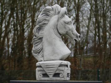 Beeld Paardenhoofd - 35 cm - Steen