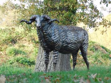 Beeld Ram XL - volledig van metaal - uniek object