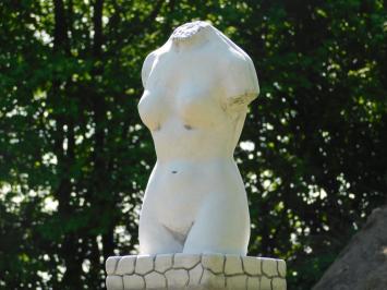 Statue Torso Frau - 55 cm -Stein