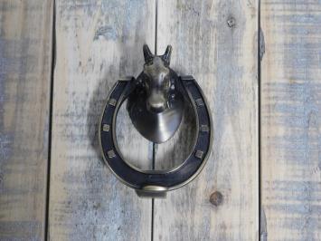 Deurklopper Paardenhoofd, Brass messing