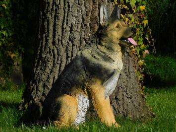 Tuinbeeld Duitse Herder, beeld hond, in detail, polystone