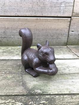 Eichhörnchen-Statue, aus Gusseisen, schöne Statue!