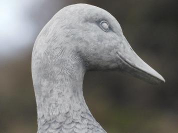 Ente aus Stein - 37 cm - Detail