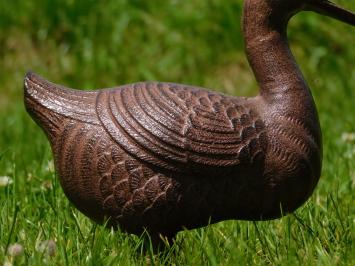 Schöne Quak-Ente, Gusseisen, braun