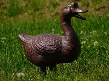 Schöne Quak-Ente, Gusseisen, braun