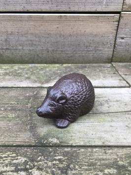 Igel-Statue, aus Gusseisen, schöne Statue!