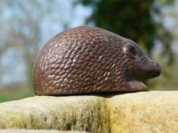 Tuin Egel beeld gietijzer bruin