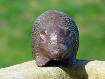 Tuin Egel beeld gietijzer bruin