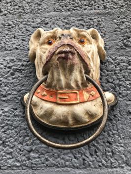 Handtuchhalter, Ring, mit Hund, Kleiderständer