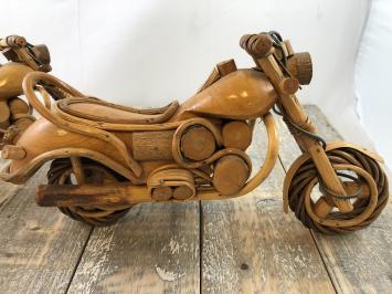 Set handgemaakte houten motoren, lowriders