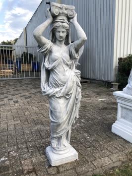 Karyatide, Statue aus Stein, einer mythologischen Frau