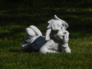 Gartenstatue Zwerg, Dekoration für den Garten, Stein