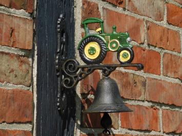 Klassieke Deurbel Tractor, Gietijzer, Klingel Bel