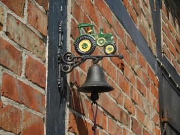 Klassieke Deurbel Tractor, Gietijzer, Klingel Bel