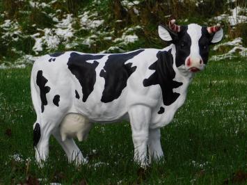 Kuh mit Hörnern - L - Polystone - Detailliert