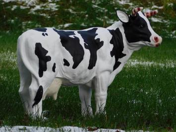 Koe met Hoorns - L - Polystone - Gedetailleerd