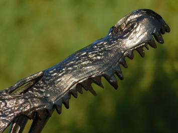 Sculptuur Krokodillenkop - Alu - Abstract 