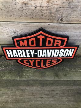 Wandbord Harley-Davidson MC