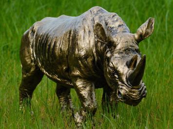 Beeld Neushoorn - 45 cm - Polystone